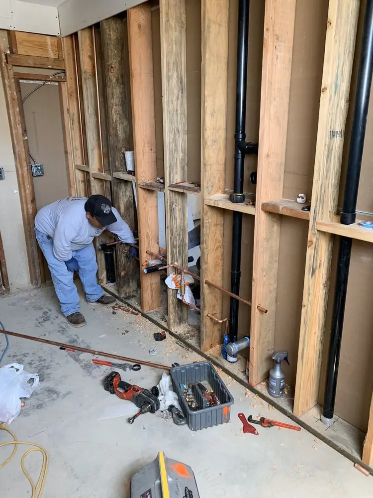 Commercial rough-in plumbing for Trenchless Sewer Repair in Lakota